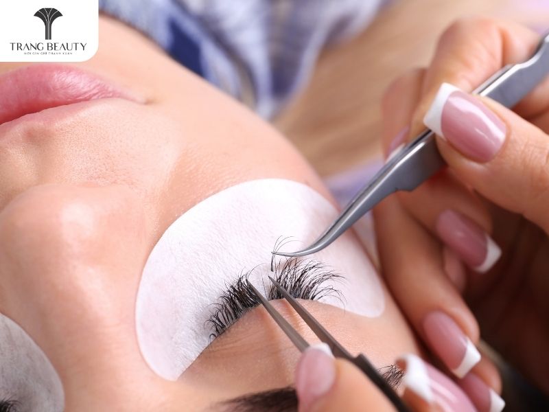 Các bước trong quy trình nối mi thiên thần chuyên nghiệp