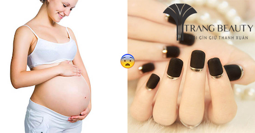 Đang mang thai có nên học nail không? Người mang bầu làm nail 2 Các chất trong sơn móng tay có ảnh hưởng lớn đến sức khỏe của mẹ và thai nhi