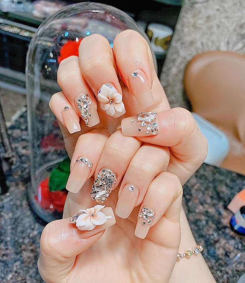 Học đắp bột tại Trang Beauty