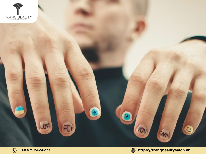 Gợi ý 42+ mẫu nail cho nam giới thịnh hành xu hướng năm 2024 12 Xu hướng nam giới sơn móng tay đang ngày càng phổ biến