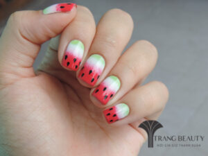 mau nail dua hau ngot ngao