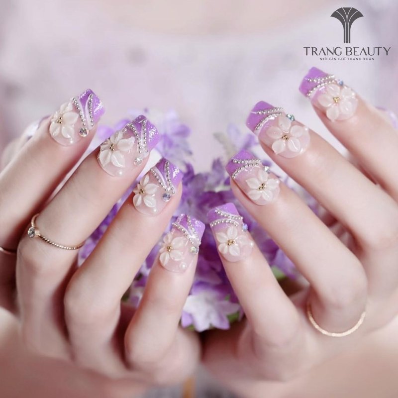 Mẫu nail sang trọng, quý phái không thể bỏ qua