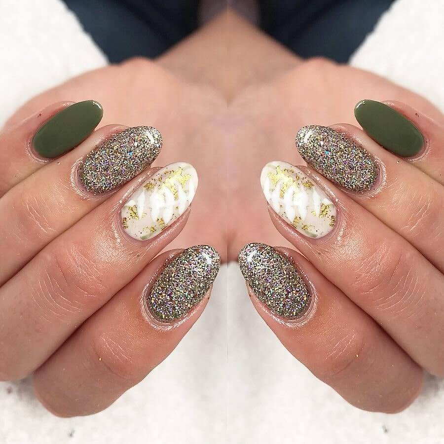nail nhũ xà cừ
