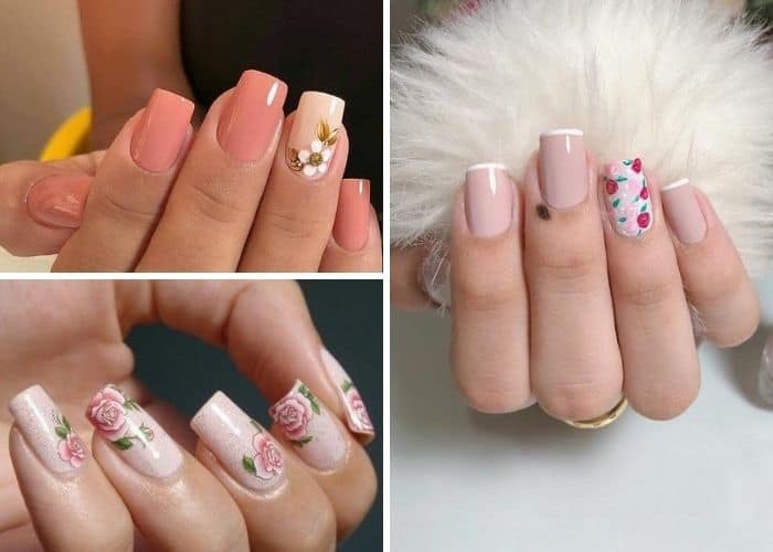 màu nail trắng da