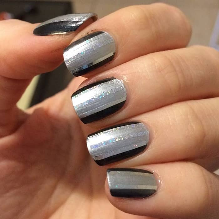 nail nhũ trong