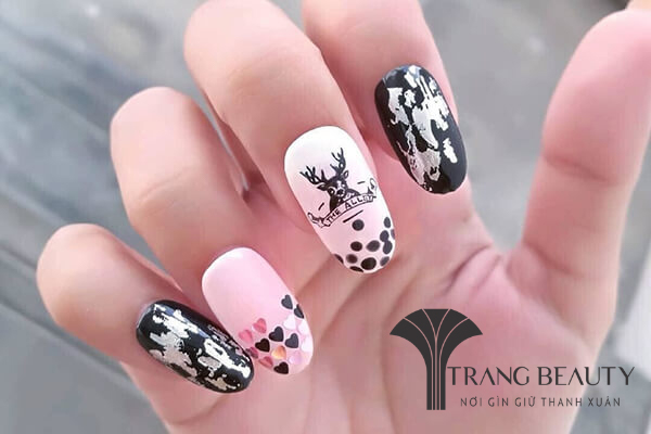 Mẫu nail trà sữa độc lạ cho tín đồ trà sữa làm là mê 3 Mẫu nail thương hiệu trà sữa