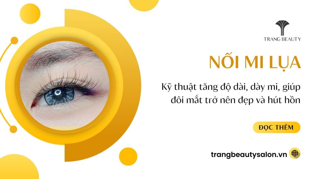 Hướng Dẫn Nối Mi Lụa Đẹp Tự Nhiên, Bền Lâu Chuẩn Salon 1 noi mi lua